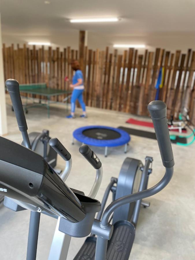 Chalet-Ferienwohnung Aehrenglueck, 70 Qm, Wellness/Fitness/Sauna - Bergroedelhof Feilitzsch 外观 照片